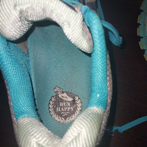 Brooks Womens Running Sneakers 10B Adrenaline GTS Lace Up Breathable Mesh Silver - Picture 9 of 16